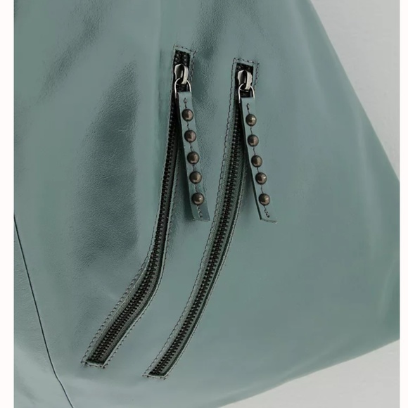 Free People Patent Perfect Carryall in Secret Sage NWT $178R - Picture 3 of 4